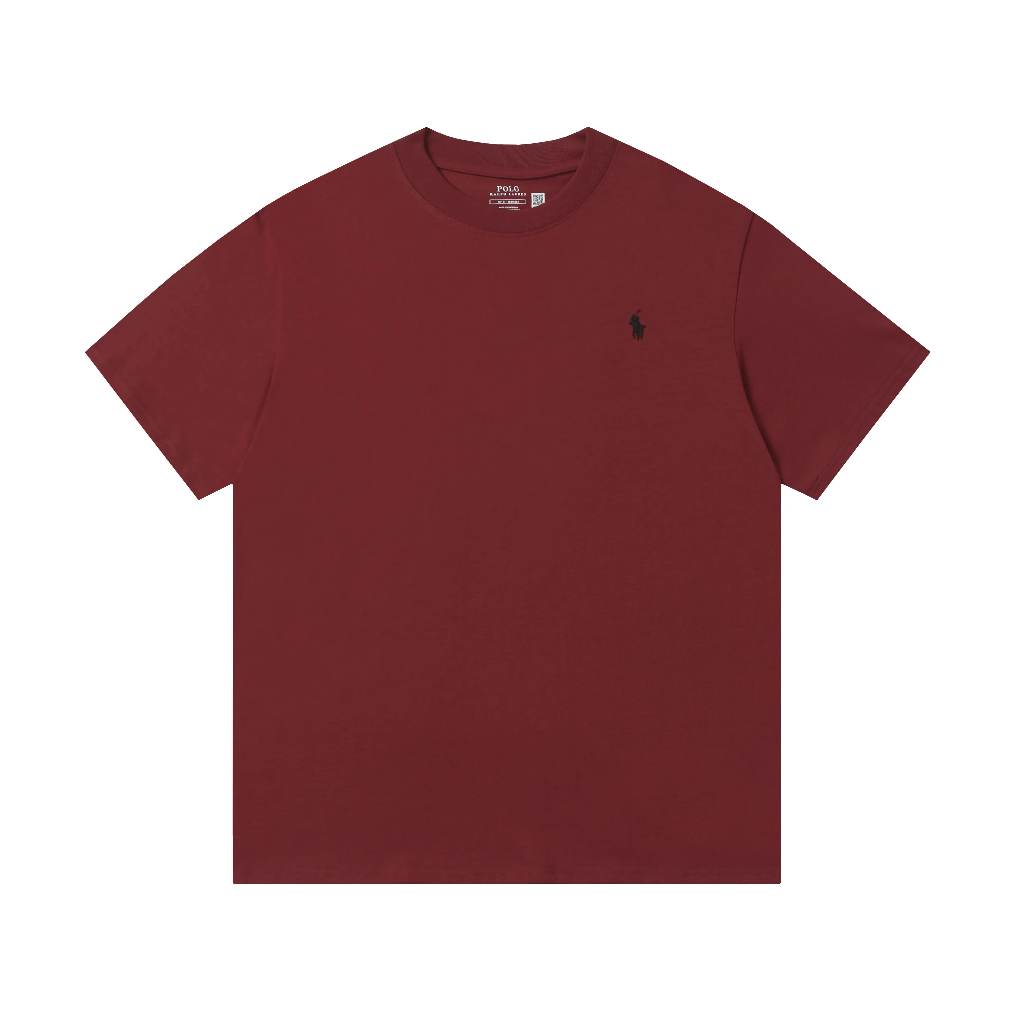 P114 Style No.: A002 (no discount for running quantity) [Ralph Lauren round neck solid color pony embroidered logo knitted short sleeves] ✅270g double yarn fabric, custom-woven and dyed threads ✅Original sticker Scan the QR code to enter the official website ✅Large version, loose and stylish, can wear up to 200 pounds Color: black, white, navy, sky blue, burgundy, blue, floral gray, dark gray Size: S-XL
